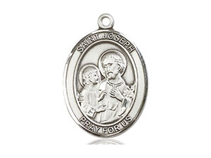 St. Joesph Sterling Sliver Medal
