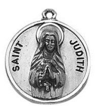 St. Judith Sterling Silver Medal