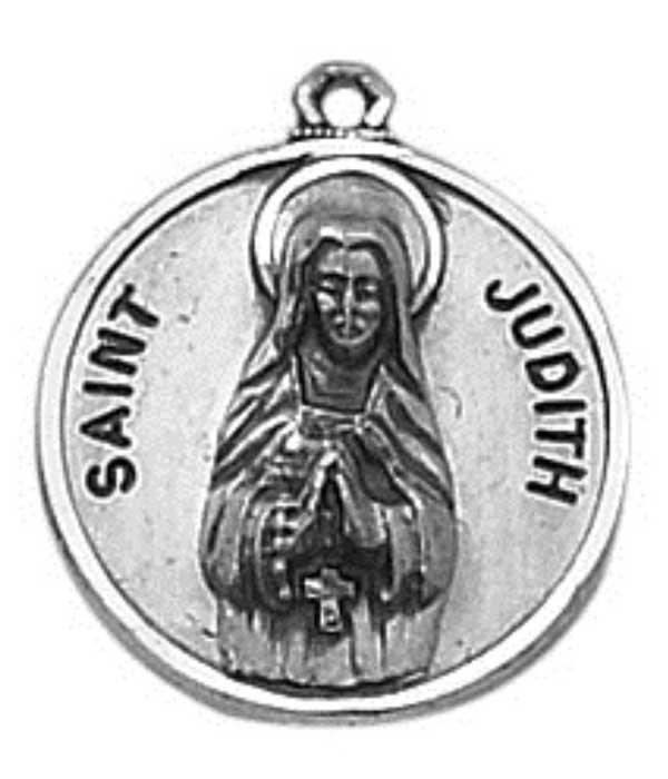 St. Judith Sterling Silver Medal