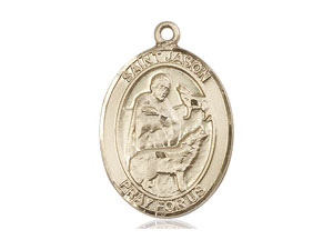 St. Jason Gold-Filled Medal