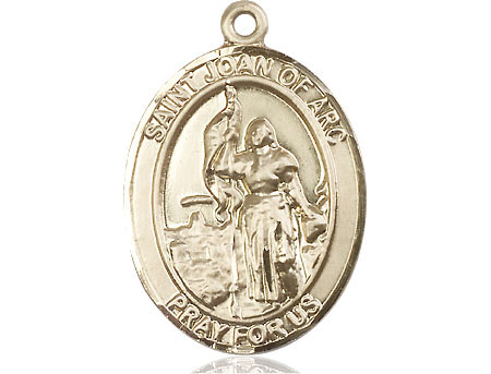 St. Joan of Arc Gold Filled Medal