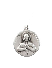 St. John Vianney Medal Sterling