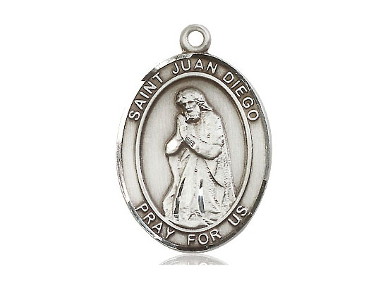 St. Juan Diego Medal Sterling