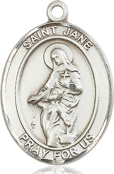 St. Jane of Valois Medal Sterling