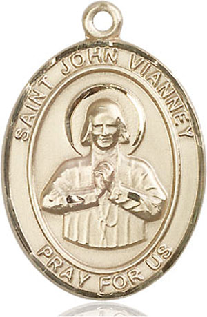 St. John Vianney Medal Gold-Filled