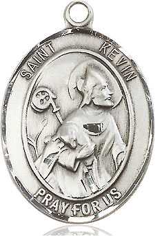 St. Kevin Medal Sterling