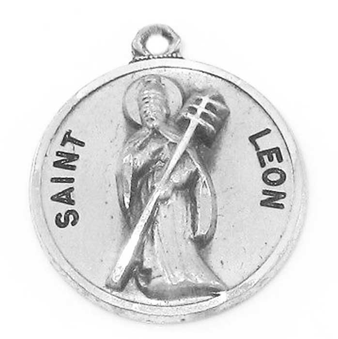 St. Leon Sterling Silver Medal