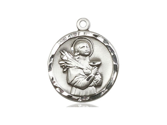 St. Lucy Medal Sterling
