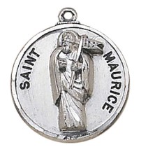 St. Maurice Sterling Silver Medal