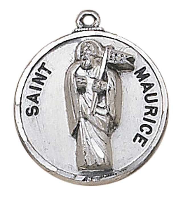 St. Maurice Sterling Silver Medal