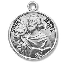 St. Mark Sterling Silver Medal