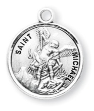 St. Michael Sterling Silver Medal