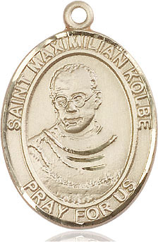 St. Maximilian Kolbe Gold-Filled
