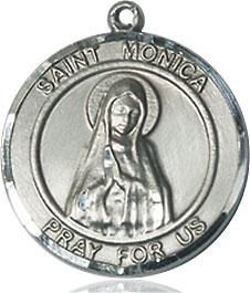 St. Monica Sterling Sliver
