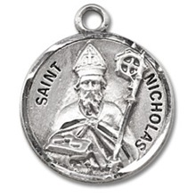 St. Nicholas Sterling Silver Medal