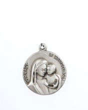 O/L Good Counsel Medal Sterling