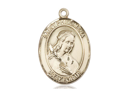St. Philomena Medal Gold-Filled