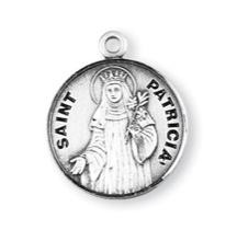 St. Patricia Sterling Silver Medal
