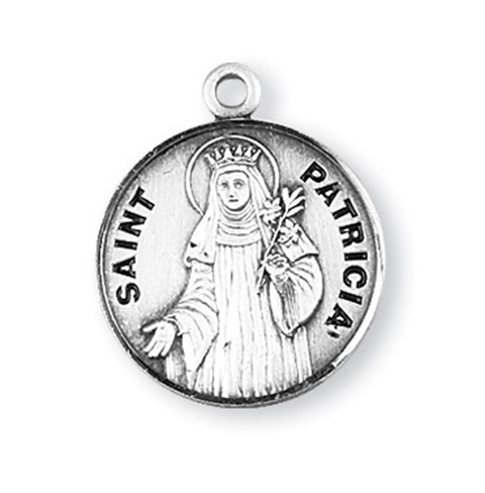 St. Patricia Sterling Silver Medal
