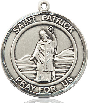 St. Patrick Medal Sterling