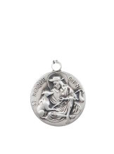 St. Roque Medal Sterling Silver