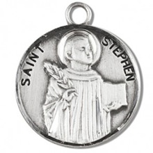 St. Stephen Sterling Silver Medal