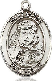 St. Sarah Medal Sterling Silver