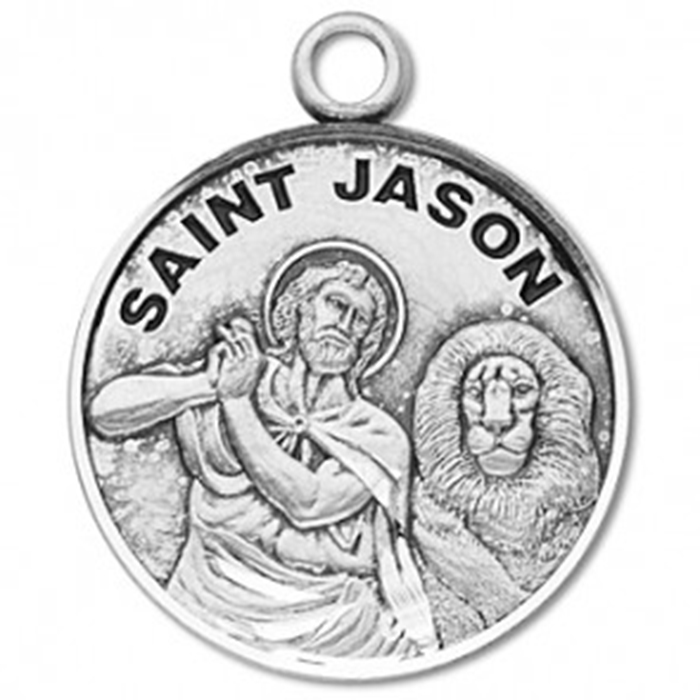 St. Jason Sterling Silver Medal
