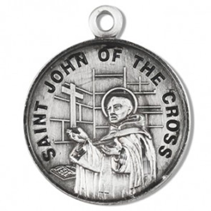 St. John of the Cross Sterling Silver Medal