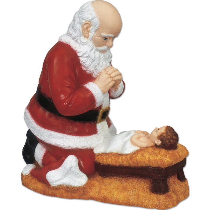 Kneeling Santa 69 1539 Xx Tonini Church Supply