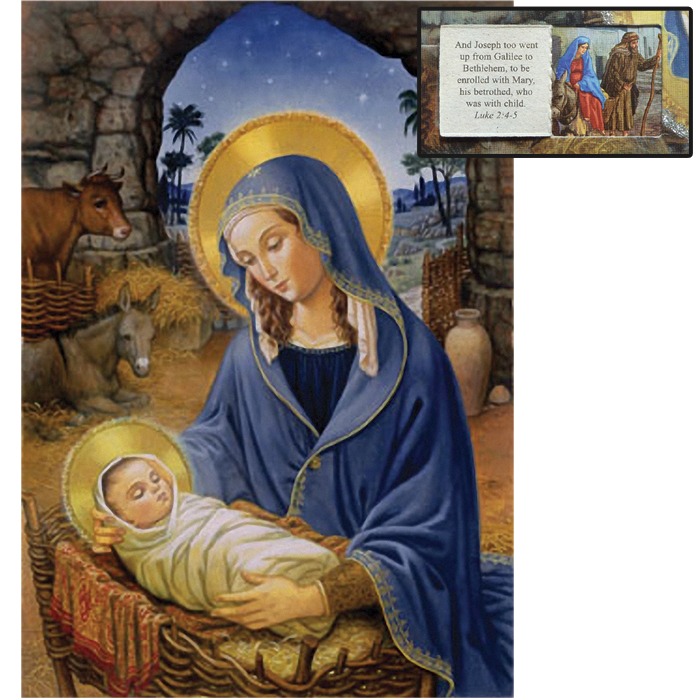 Mary with Child Advent Calendar