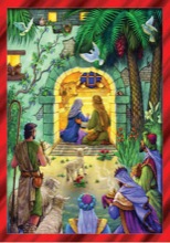 Peaceful Nativity Chocolate Advent Calendar