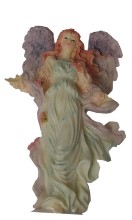 Ornate Ceramic Angel Ornament
