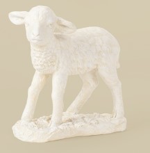 15" WHITE LAMB