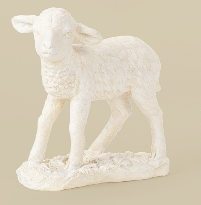 15" WHITE LAMB