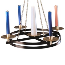 Hanging Advent Wreath