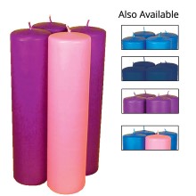 Pillar Advent Candles - Stearine