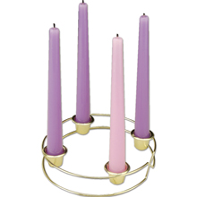 Advent Wreath 6 1/2" Diameter