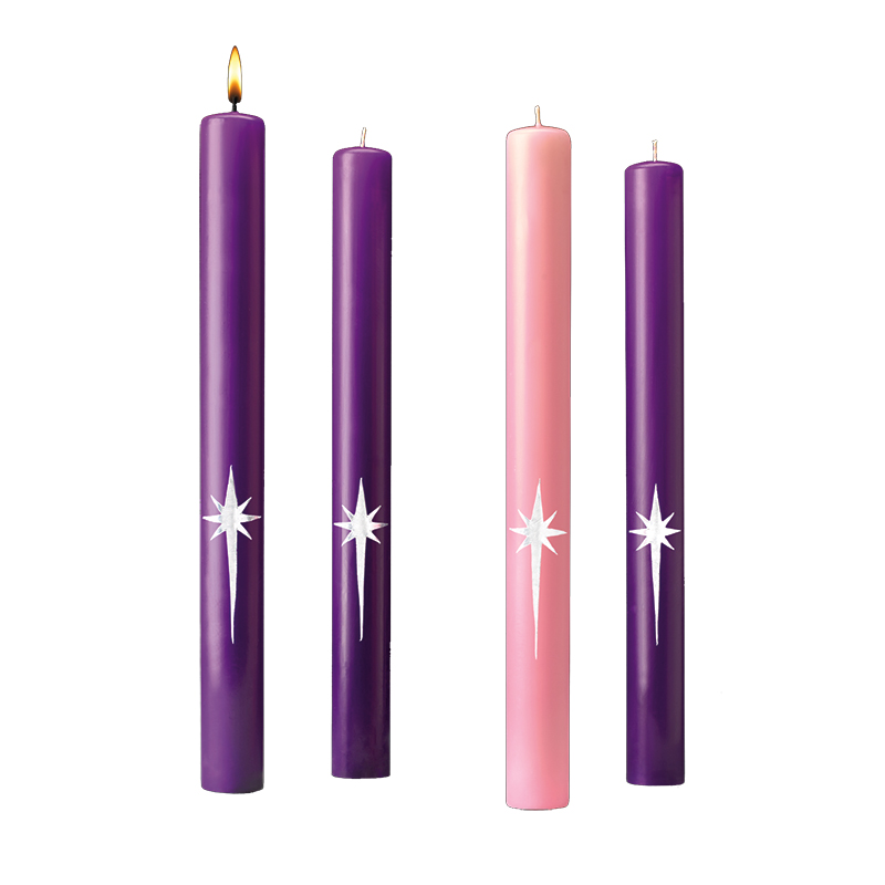 Star of the Magi Advent Candle Set