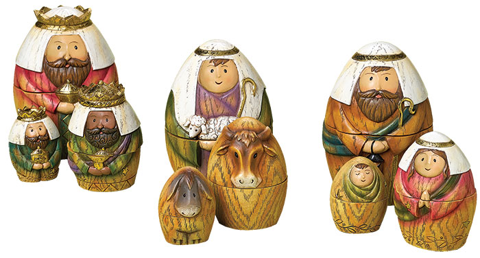 Holy Family Nesting Dolls