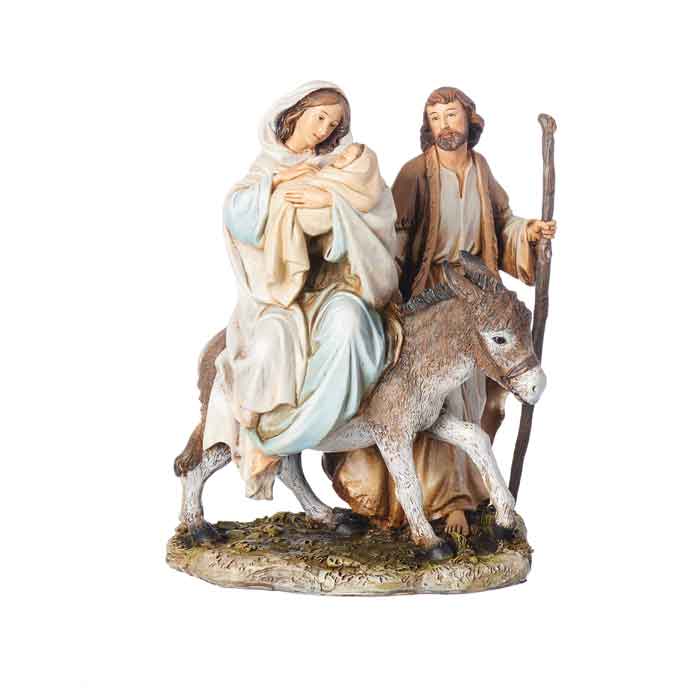 Flight Into Egypt Statue