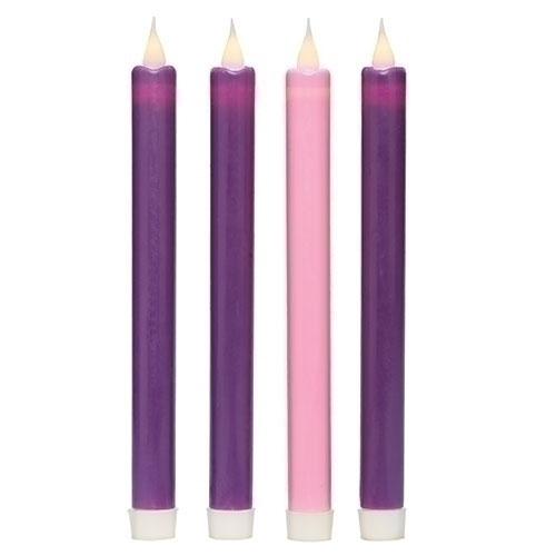Flicker Flame Advent Candles