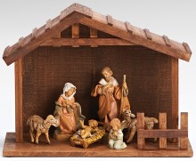 6 Figure Starter Nativity Set and Creche