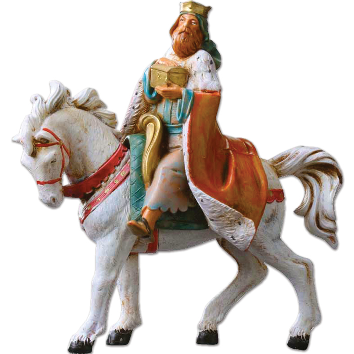 Melchior on Horse