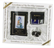 Boy's First Communion Boxed Gift Set