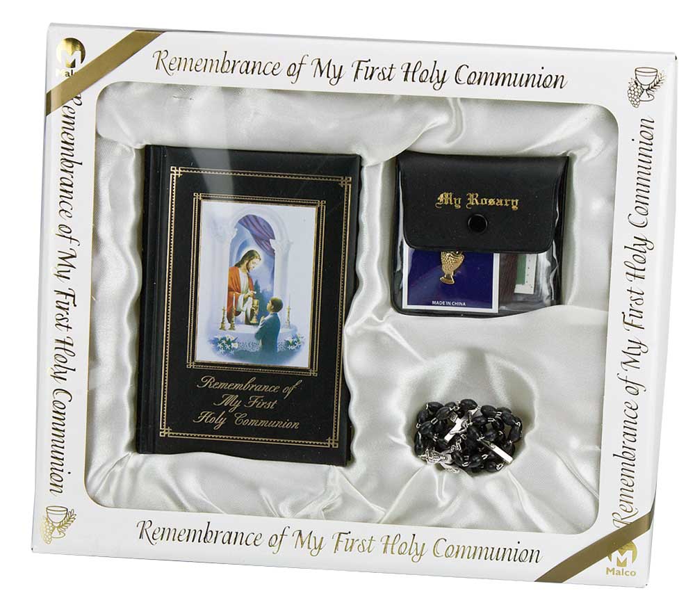 Boy's First Communion Boxed Gift Set