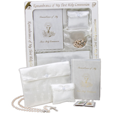 Girl's Marian First Communion Gift Set