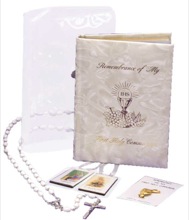 Girl's First Communion Marian Gift Set