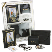 Boy's First Communion Boxed Gift Set