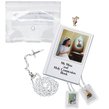 First Communion Gift Set w/ Clear Cover